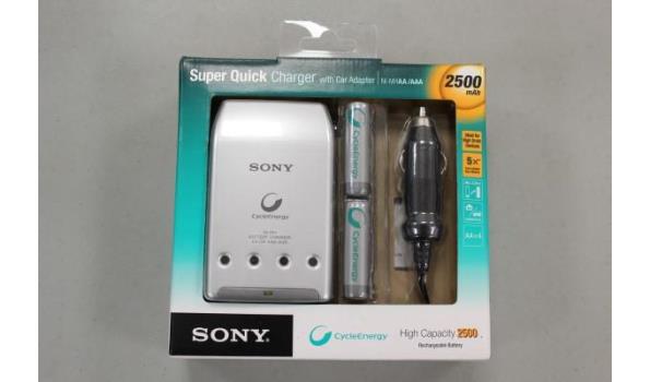 AA-batterijlader, SONY, Super Quick Charger